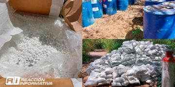 Aseguran en Sonora tres toneladas de presunta metanfetamina