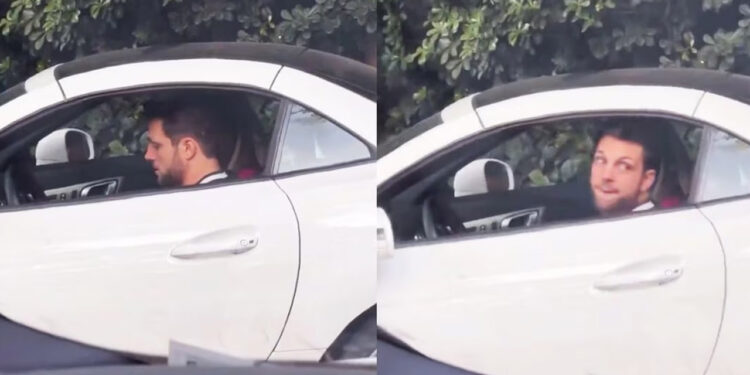 Se viralizan fotos de Nicola en compañía de Wendy Guevara en un automóvil