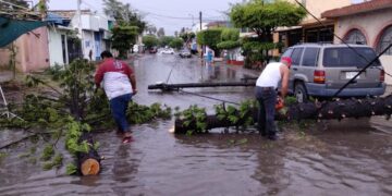Familias afectadas por lluvia recibirán apoyo de 5 mil pesos: Rocha Moya