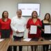 Firman convenio de colaboración Centro de Justicia para las Mujeres con la UNIPOL
