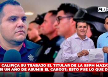 ¿Cómo califica su trabajo el titular de la SSPM Mazatlán a casi un año de asumir el cargo?; Esto fue lo que dijo
