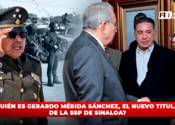 ¿Quién es Gerardo Mérida Sánchez, el nuevo titular de la SSP de Sinaloa?