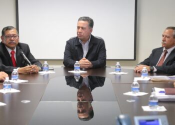 SGG Enrique Inzunza Cázarez da posesión material del cargo como titular de la SSP Sinaloa a Gerardo Mérida Sánchez