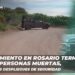 Enfrentamiento en Rosario termina con tres personas muertas, continúan los despliegues de seguridad