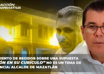 Señalamiento de regidor sobre una supuesta “revisión en su cubículo” no es un tema de importancia: alcalde de Mazatlán