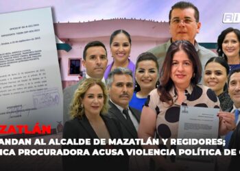 Demandan al Alcalde de Mazatlán y regidores; Síndica Procuradora acusa violencia política de género