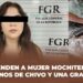 Aprehenden a Mujer Mochitense con cuernos de chivo y una granada