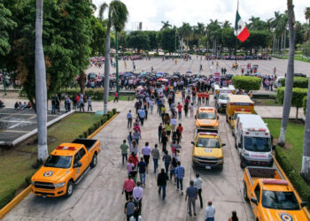 Un éxito el simulacro de evacuación de Palacio de Gobierno