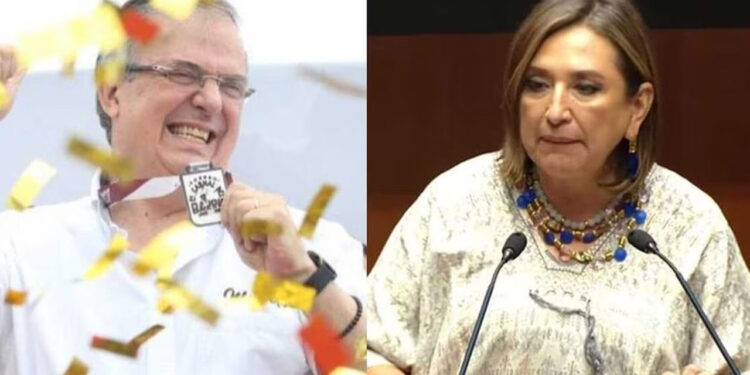 Sin mencionar a Xóchitl Gálvez, AMLO dice que ella podría irse hasta tercer lugar en elecciones de 2024 en caso de que Ebrard participe como candidato fuera de Morena