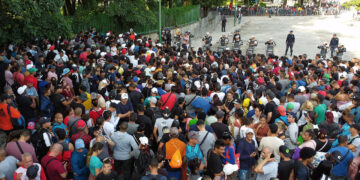 Alimentos escasean en frontera sur de México ante nueva oleada migratoria