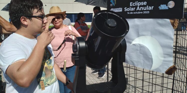 Maravilla de la naturaleza, el eclipse solar anular