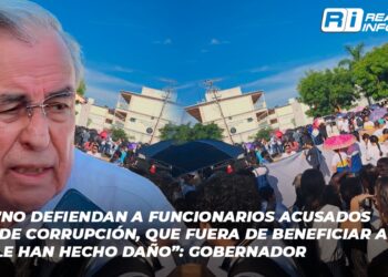 “No defiendan a funcionarios acusados de corrupción, que fuera de beneficiar a la UAS, le han hecho daño”: Gobernador