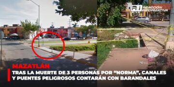 Tras la muerte de 3 personas por “Norma”, canales y puentes peligrosos contarán con barandales