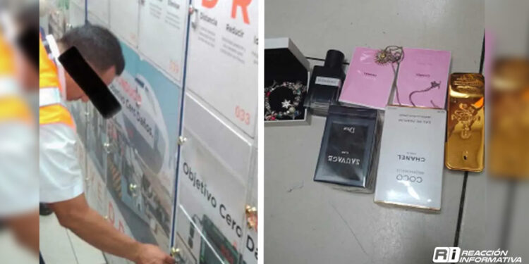 AICM da de baja a trabajador que presuntamente robó equipaje