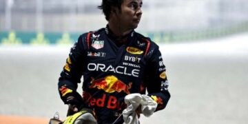 ‘Checo’ Pérez es sancionado y largará desde el pit lane en Qatar