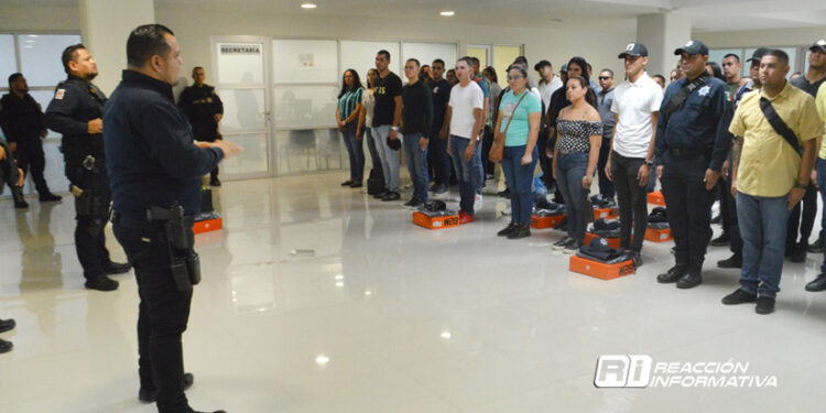 Se activan los 62 nuevos elementos de la Secretaría de Seguridad Pública Municipal