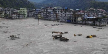 Lago glaciar que causó inundación letal en India deja 41 muertos