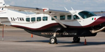 Avioneta desaparece en el Mar de Cortés