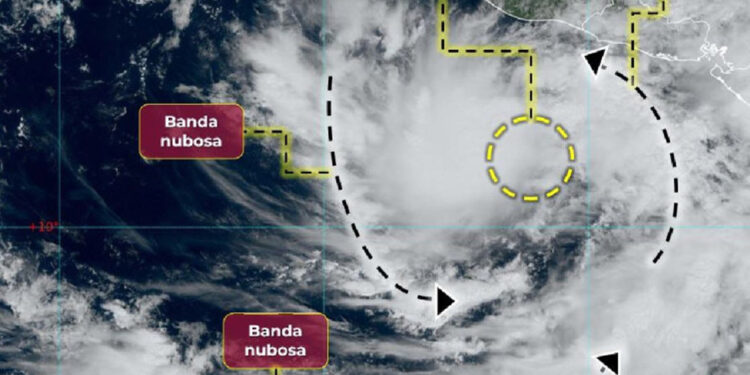 Tormenta ‘Pilar’ causa lluvias torrenciales en Chiapas; ésta es su trayectoria