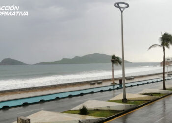 ¡Mañana lluviosa! ¿Continuarán las lluvias el día de hoy lunes para Mazatlán?