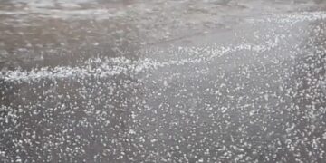 Lluvias y granizo sorprenden a Mazatlán el día de hoy