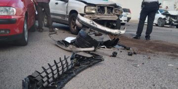 Choque deja 4 personas lesionadas en Culiacán