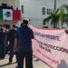 Manifestaciones y exigencias se hacen presentes en el desfile de la Revolución Mexicana en Culiacán