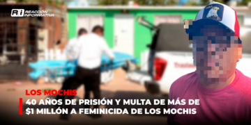 40 años de prisión y multa de más de $1 millón a feminicida de Los Mochis