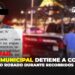 Policía Municipal detiene a conductor en vehículo robado durante recorridos preventivos