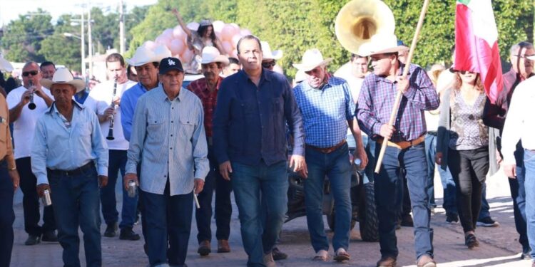 Celebran pobladores el 103 aniversario del Ejido de Escamilla