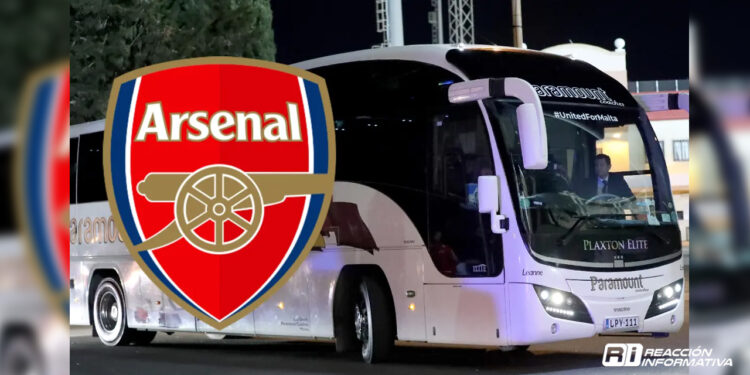 Equipo del Arsenal suspende partido porque el conductor se equivocó de ciudad