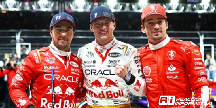 Checo fabricó espectacular remontada para ser tercero en Las Vegas y amarrar el subcampeonato
