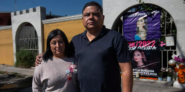 Padres de la joven Debanhi Escobar exigen justicia este Día de Muertos