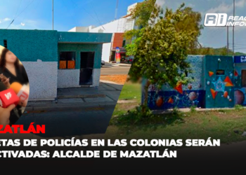 Casetas de policías en las colonias serán reactivadas: Alcalde de Mazatlán