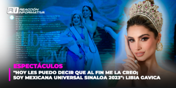 “Hoy les puedo decir que al fin me la creo; soy Mexicana Universal Sinaloa 2023”: Libia Gavica