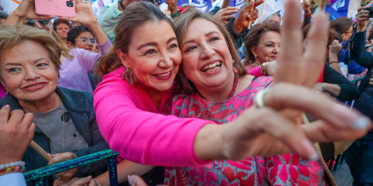 ‘Ya sabes quién no te cuida, yo sí’: Xóchitl Gálvez en el 25N