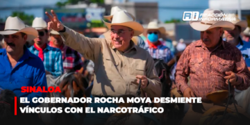 El Gobernador Rocha Moya desmiente vínculos con el narcotráfico
