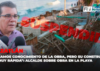 “Teníamos conocimiento de la obra, pero su construcción fue muy rápida”: Alcalde sobre obra en la playa