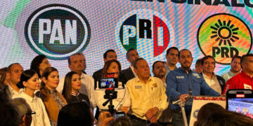 PAN, PRI, PRD y PAS se unen por Sinaloa: Realizan conferencia de prensa para anunciar adhesión