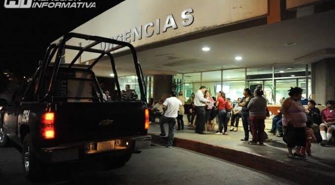 Una mujer resultó herida por una bala perdida en Culiacán durante la celebración de la Navidad.