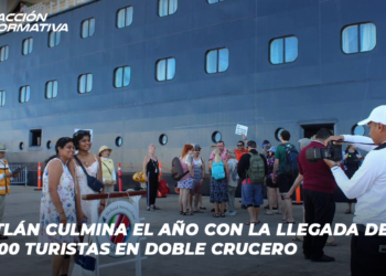 Mazatlán culmina el año con la llegada de más de 8,500 turistas en doble crucero