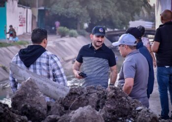 Supervisa Alcalde Edgar González obras en Infonavit Playas y Fuentes del Valle
