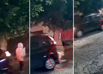 Conductor atropella a mujer de 85 años y pasa por encima de ella al huir