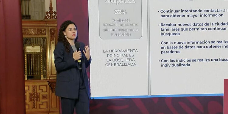 Segob desmiente inconsistencias con el padrón de desaparecidos