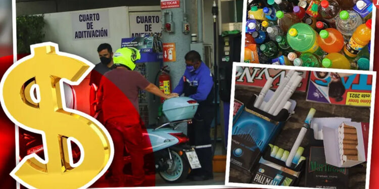 Impuesto a gasolina, cigarros y bebidas SUBIRÁ en 2024