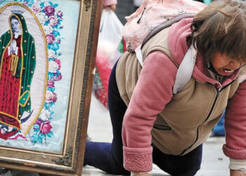 12 de diciembre: Pudo más la fe que el frío y la lluvia