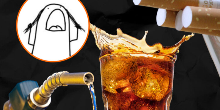 Subirá precio de refrescos, cigarros y gasolina