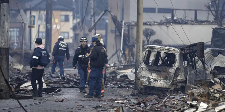 Suman 73 muertos tras el terremoto en Japón