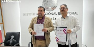 IEES e INE firman plan de trabajo para promover la participación ciudadana en el proceso electoral