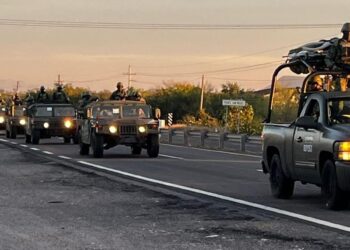 Llegan 600 elementos del Ejército Mexicano a Culiacán